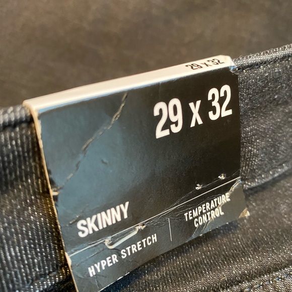 Men’s Express Black Skinny Hyperstretch Jean W29 / L32 - Picture 6 of 7